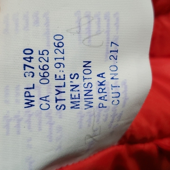 Vintage Red White and Blue Alpine Designs Goose Down Winston Parka - Picture 6 of 8